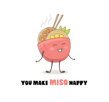 Poster küche du machst mich glücklich spruch - TenStickers