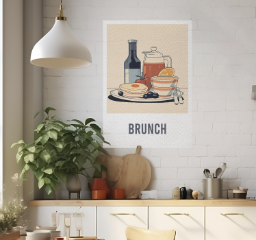 Gemälde Poster Essen und Brunch - TenStickers