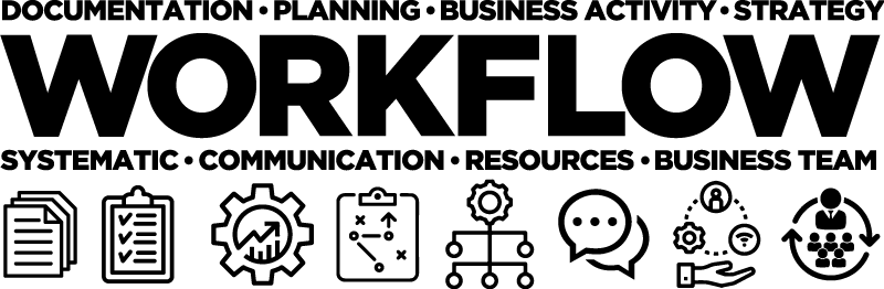 Poster büro für einen effizienten workflow - TenStickers