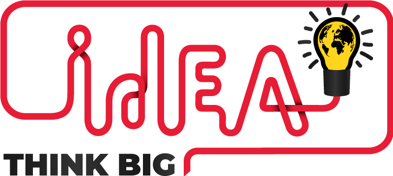 Poster büro denk groß glühbirne - TenStickers