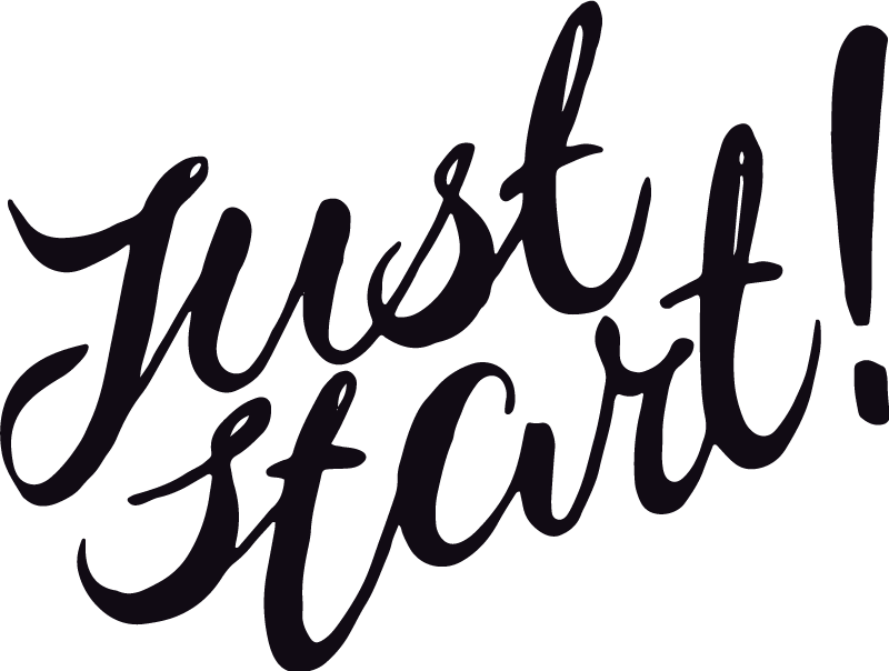 Poster büro einfach anfangen - TenStickers