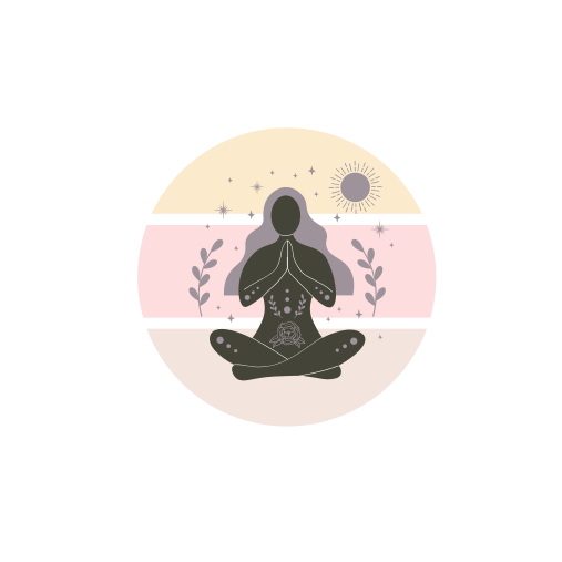 Poster sport schöne yoga-posen im kreis - TenStickers