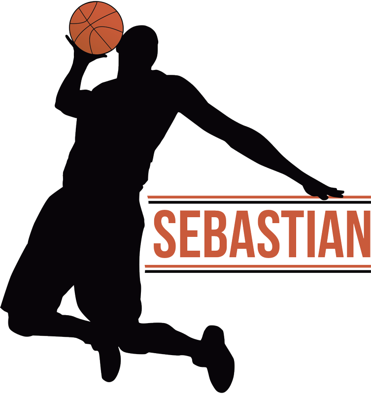 Poster basketball spieler mit namen - TenStickers