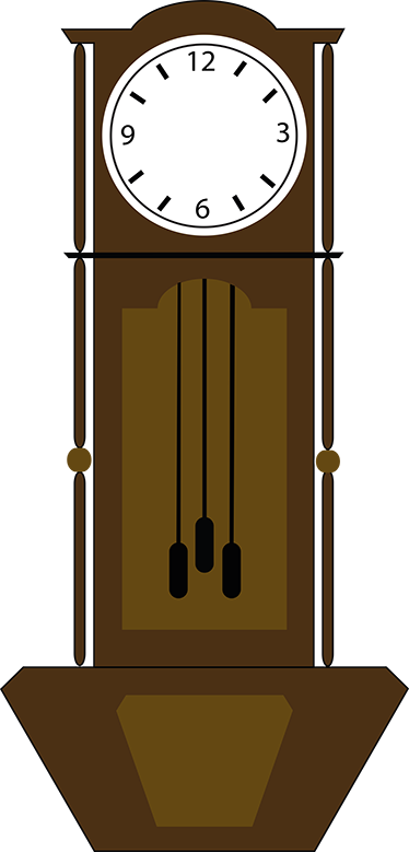 Vintage poster wanduhr im retro-stil - TenStickers