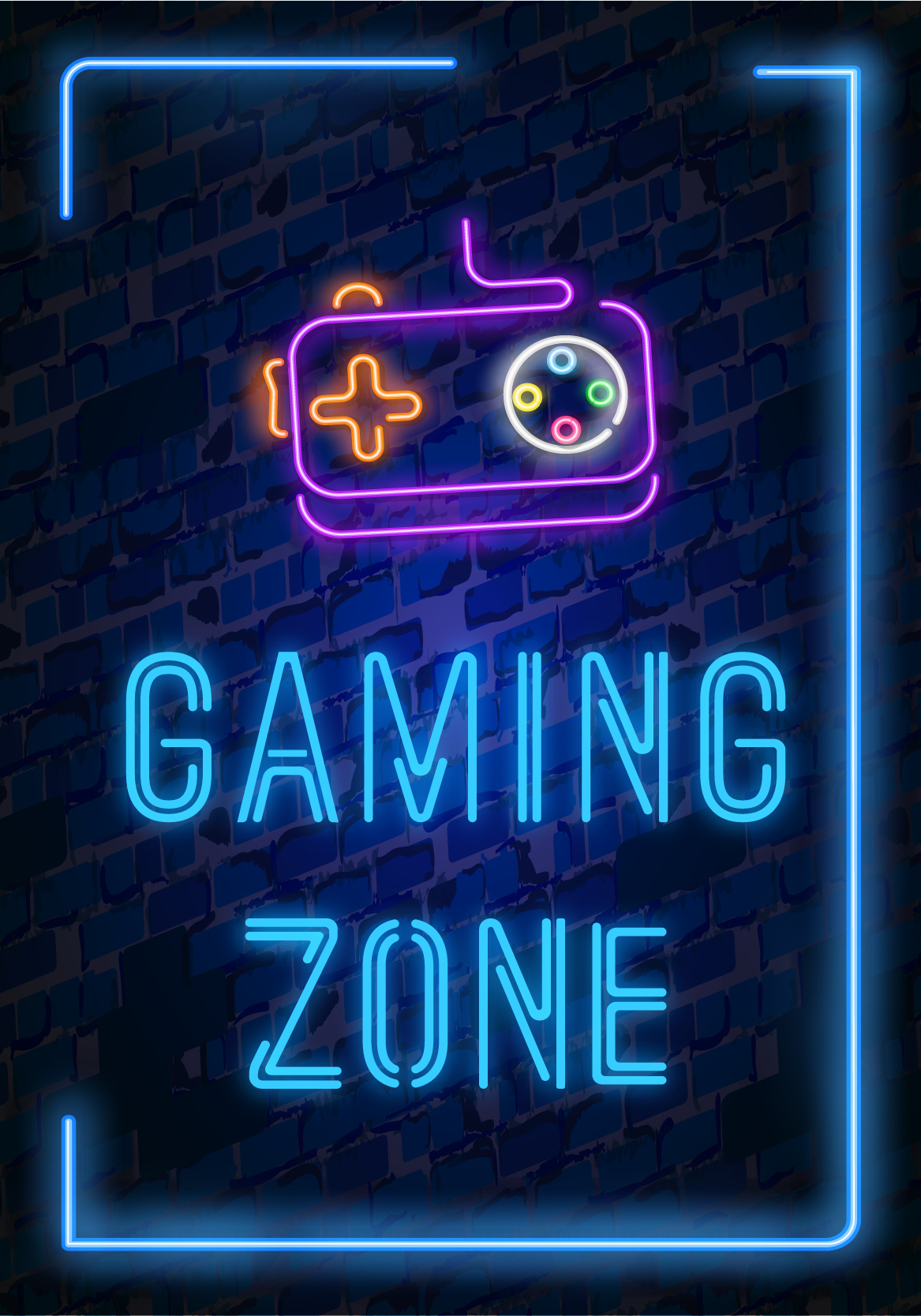 Gaming poster für die gaming zone - TenStickers