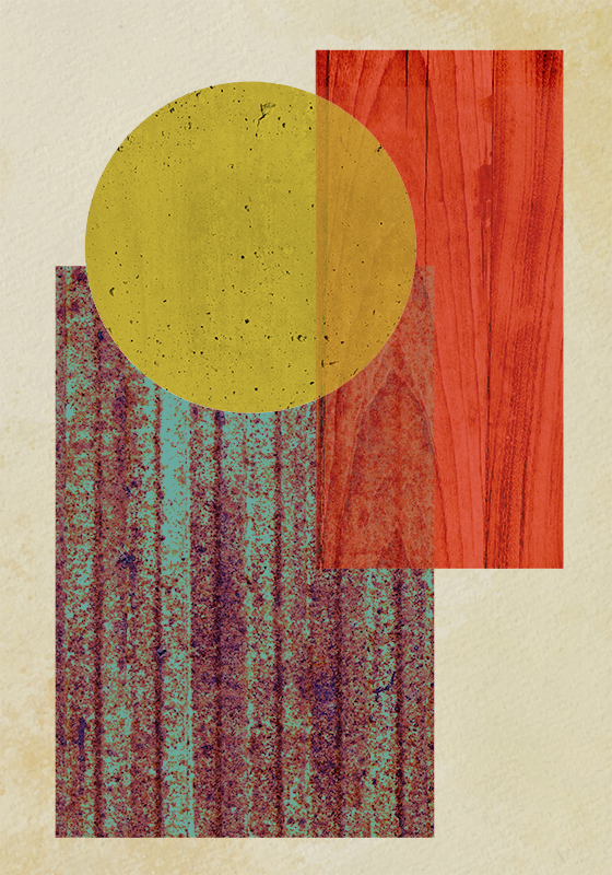 Kunstdrucke bauhaus geometrie plakat - TenStickers
