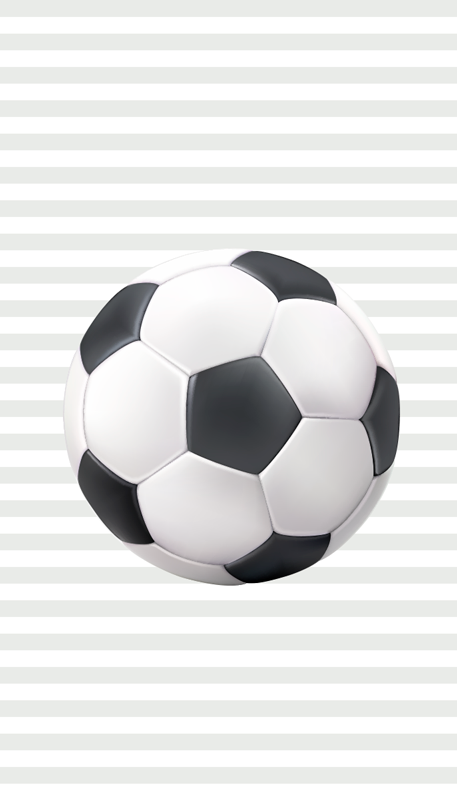 Poster fußball schwarz-weiß ball - TenStickers