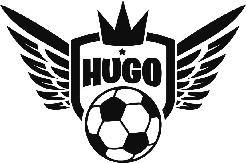 Poster fußball kinder vinyl könig des fußballs - TenStickers