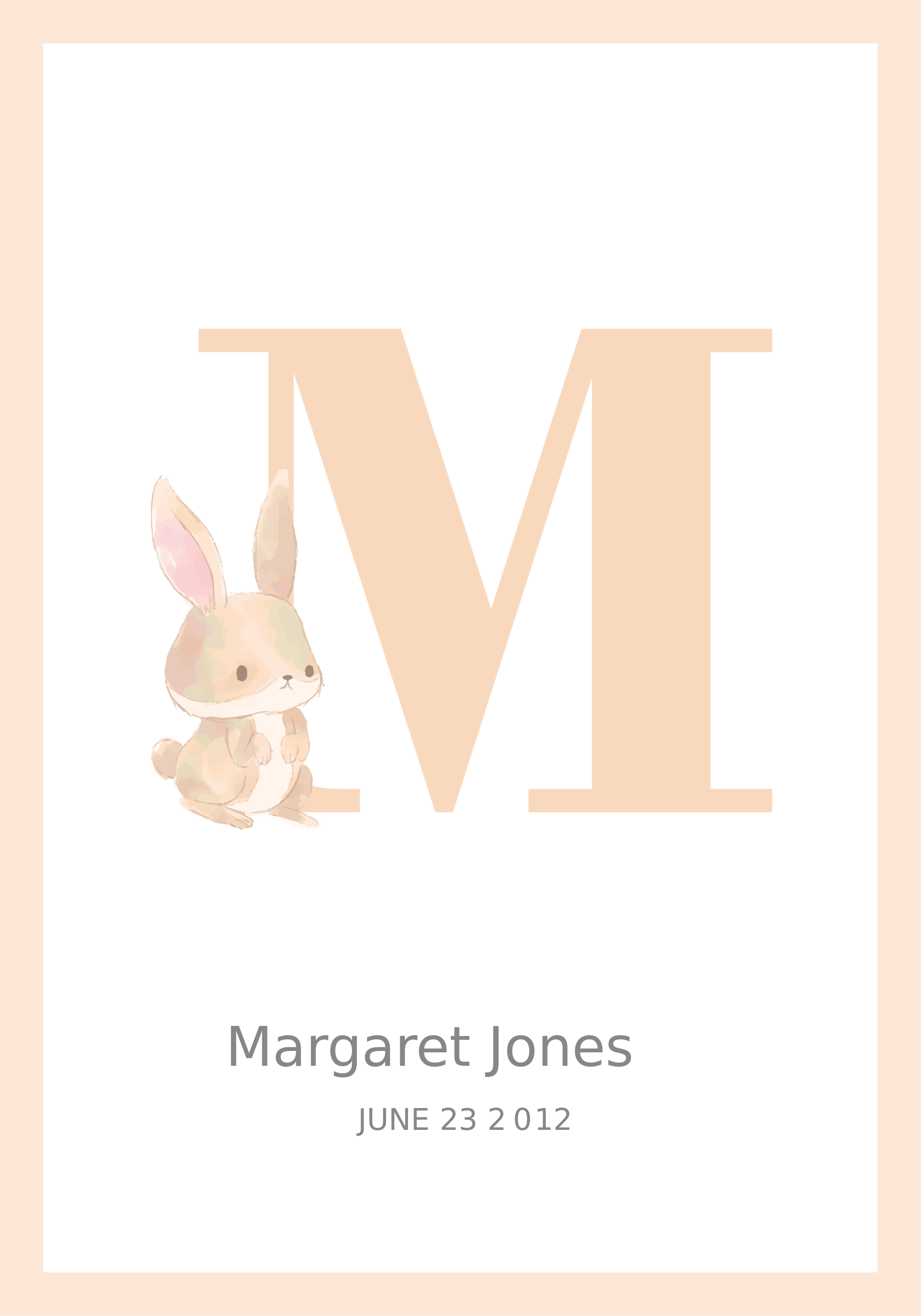 Benutzerdefiniertes anfängliches anpassbares poster - TenStickers