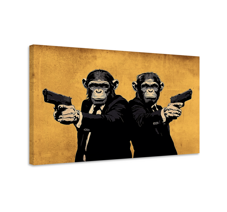 Kunst auf Leinwand pulp fiction - TenStickers