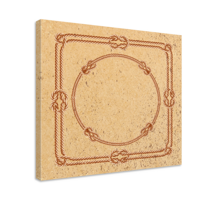 Leinwandbild Meer Seemannsknoten - TenStickers