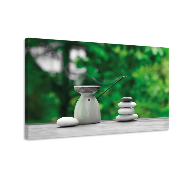 Zen bilder leinwand zen stein arrangement - TenStickers