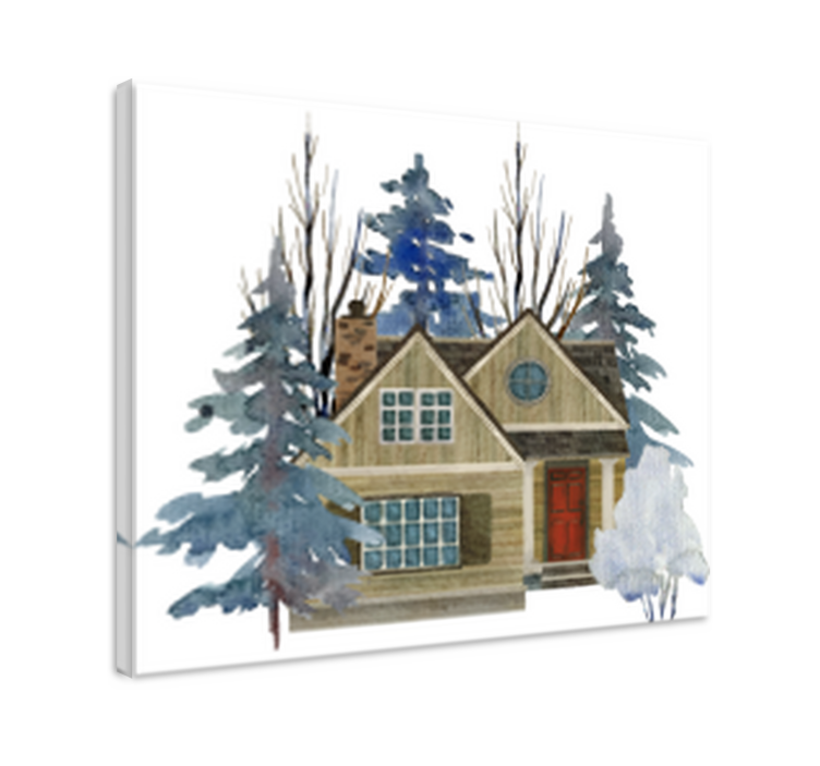 Leinwandbild rustikal Rustikaler stil - TenStickers