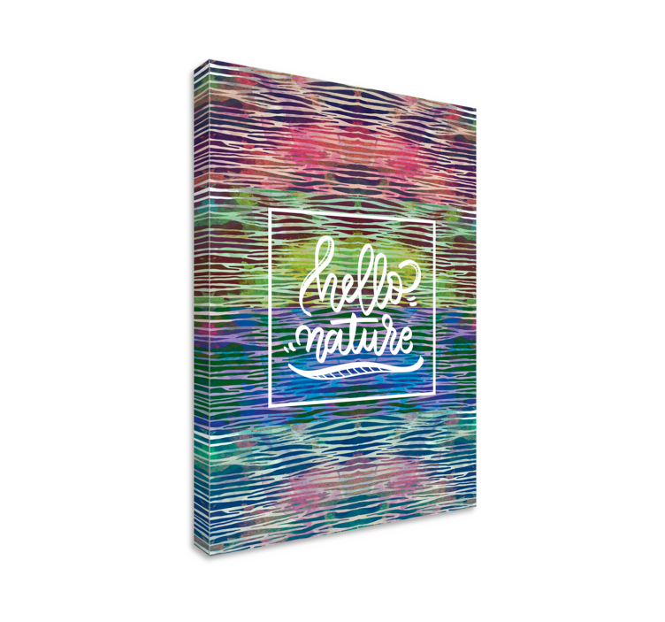 Wandbilder sprüche natur willkommen - TenStickers