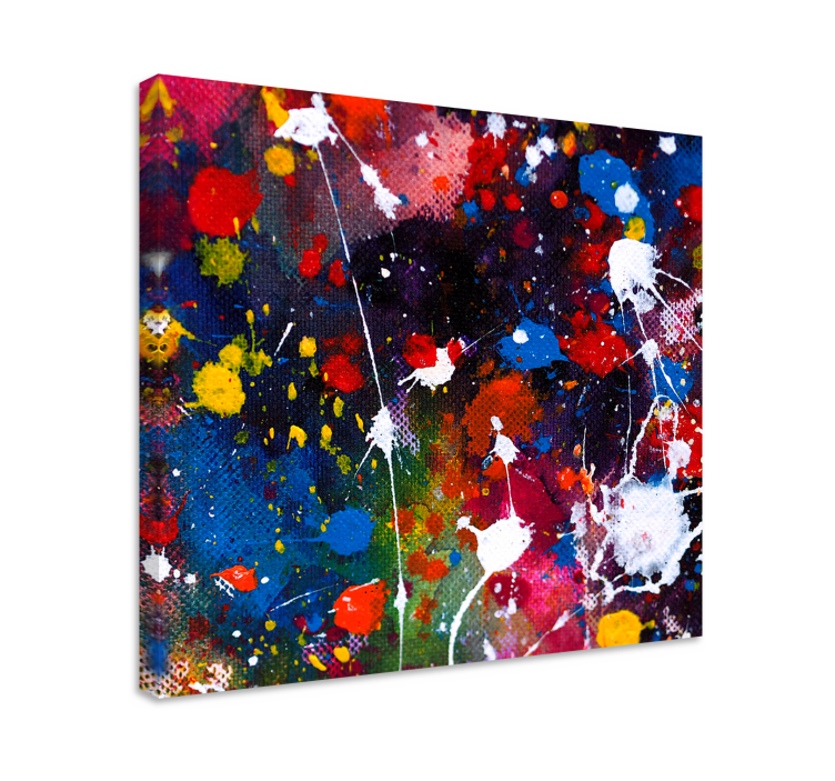 Kunst auf Leinwand Acrylfarbe - TenStickers