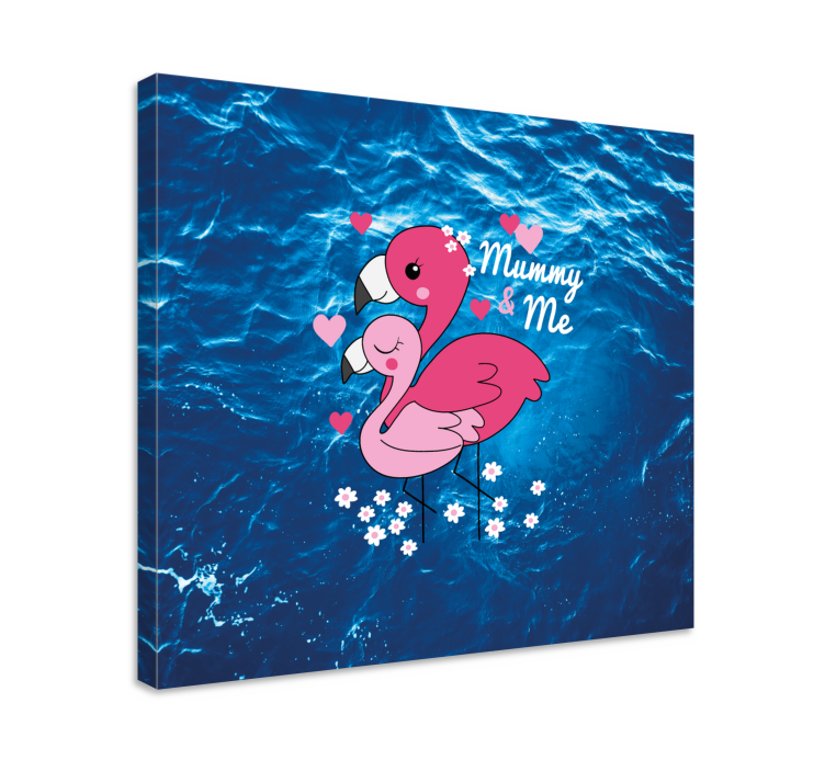 Wandbild tier liebesvögel - TenStickers