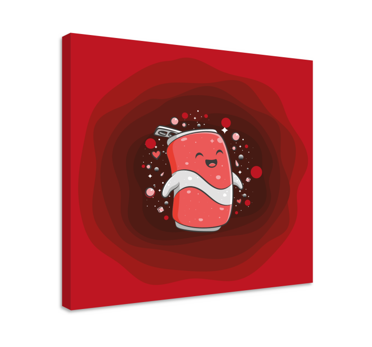 Wandbilder sprüche mit fröhlichem soda charakter - TenStickers