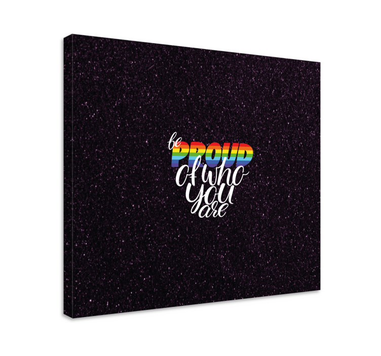 Wandbilder sprüche sei stolz statement - TenStickers