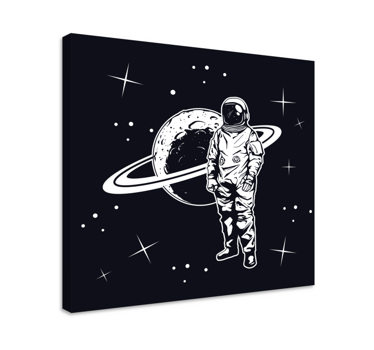 Wandbild gaming kosmonaut in der umlaufbahn - TenStickers