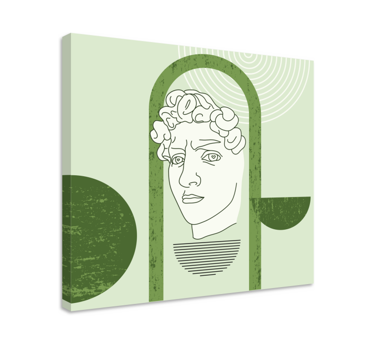 Kunst auf Leinwand David green pop-art-skulptur - TenStickers