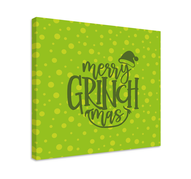 Wandbilder sprüche fröhliche grinchmas grüße - TenStickers