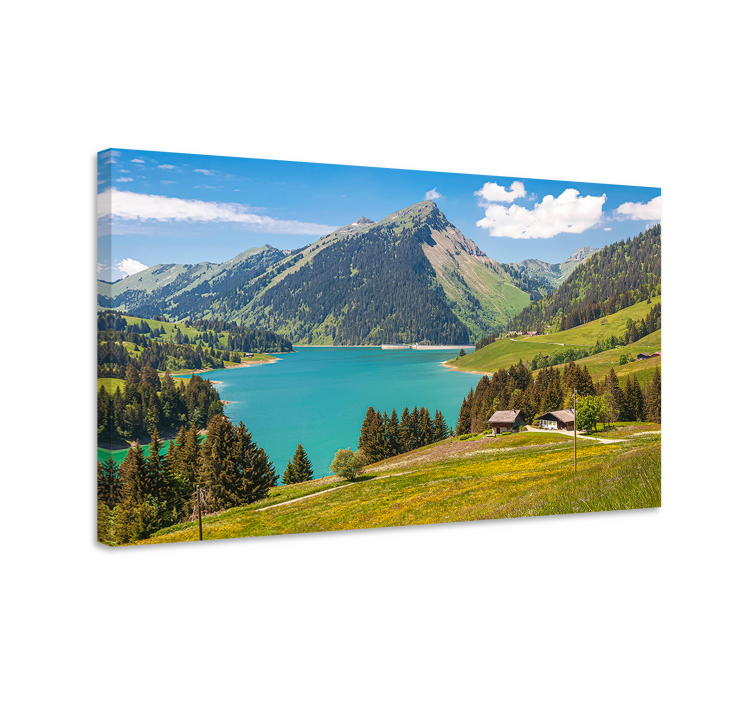Wandbilder Landschaft Berg und bäume - TenStickers