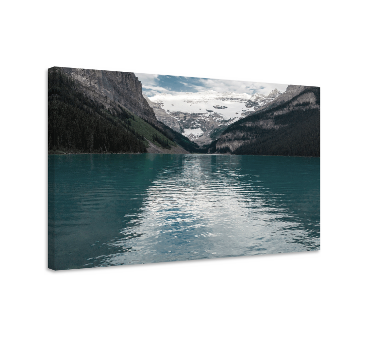 Wandbilder landschaft ruhiger bergsee - TenStickers