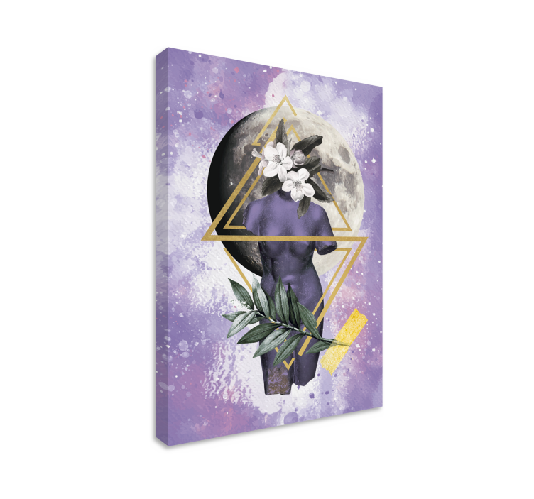 Wandbilder Kunst Digitale collage - TenStickers