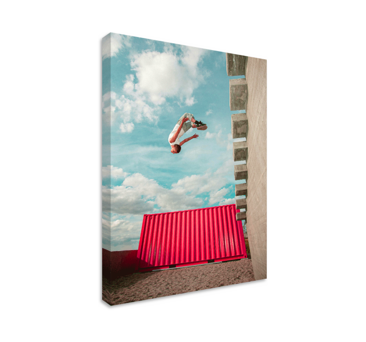 Parkour-poster-print-design - TenStickers