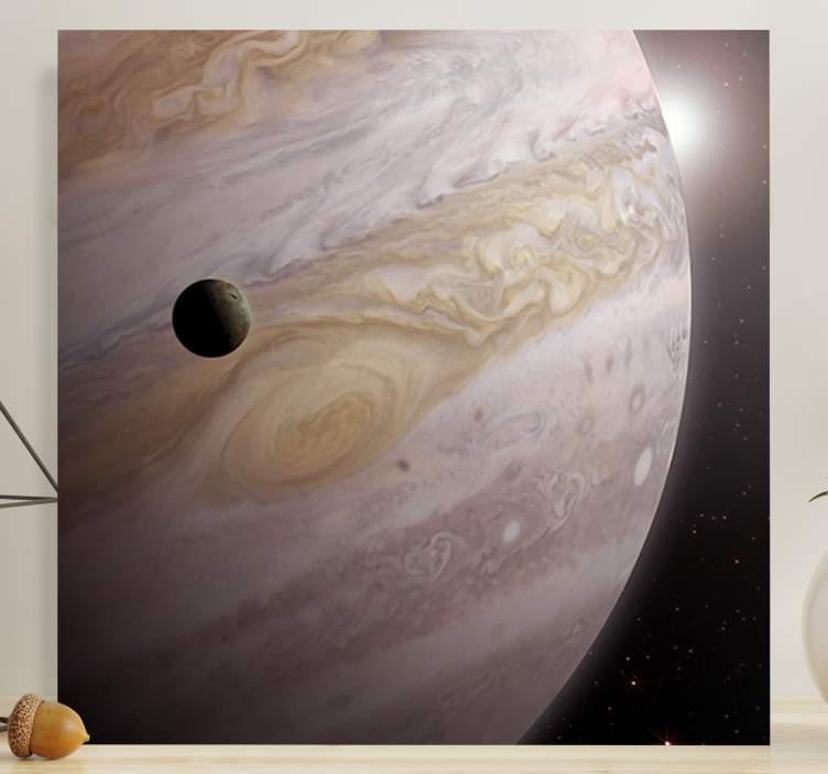 Dinosaurier wandbild jupiters kosmischer tanz - TenStickers