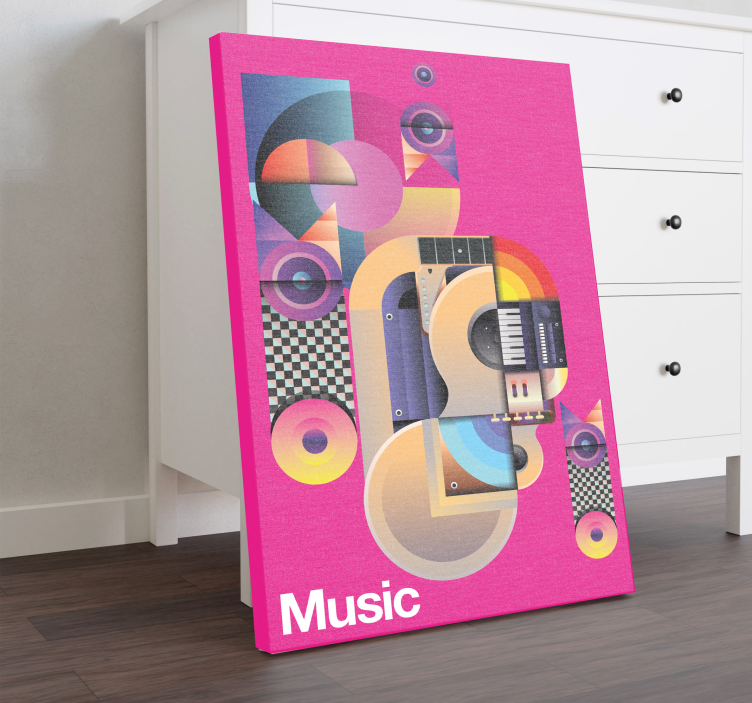 Wandbild Musik Moderne musikmotive - TenStickers