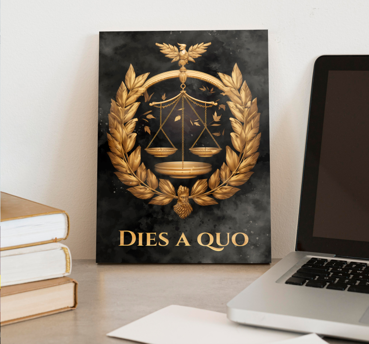 Moderne Wandbilder Büro gerechtigkeitsausgleich - TenStickers