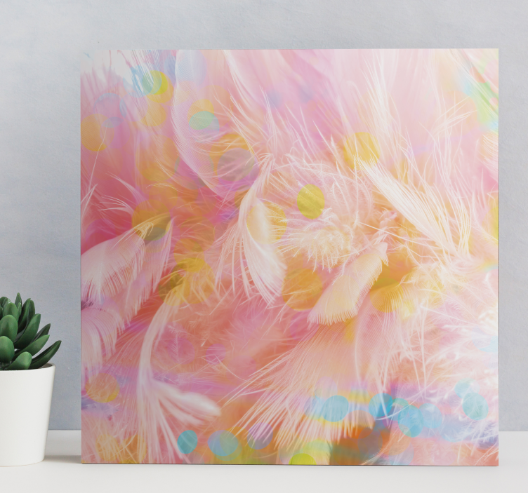 Leinwandbild Flur Pflaumenfarben - TenStickers