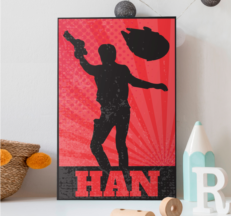 Leinwandbild Persönlichkeit Filmfigur gestalten - TenStickers