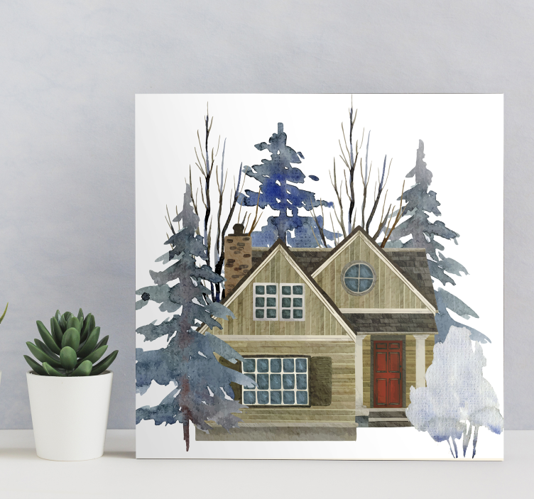 Leinwandbild rustikal Rustikaler stil - TenStickers