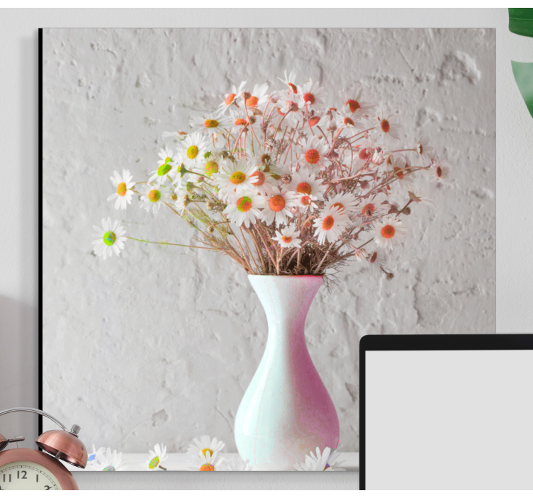 Leinwandbild blumenstrauß eleganz - TenStickers