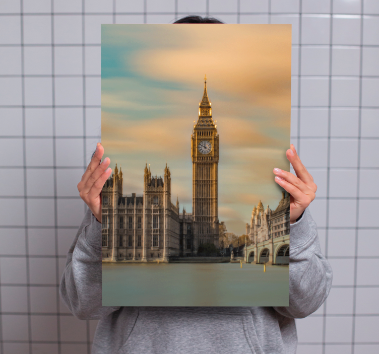 Leinwandbild London big ben moderne fotografie - TenStickers