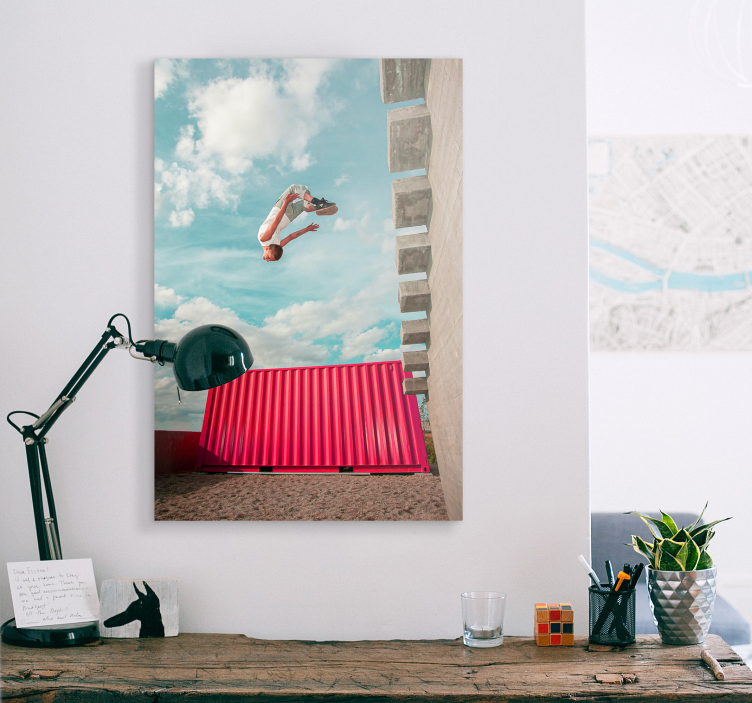 Parkour-poster-print-design - TenStickers