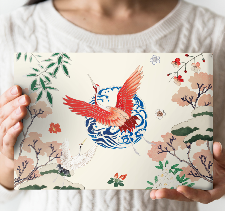 Wandbilder Vintage Chinoiserie - TenStickers