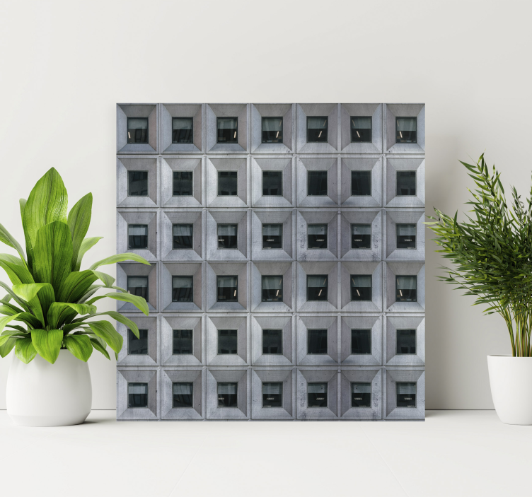 3D Wandbilder Brutalistische architektur - TenStickers