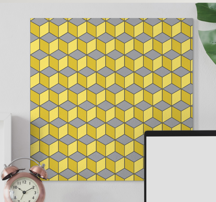 3D Wandbilder Pantone sqaures - TenStickers