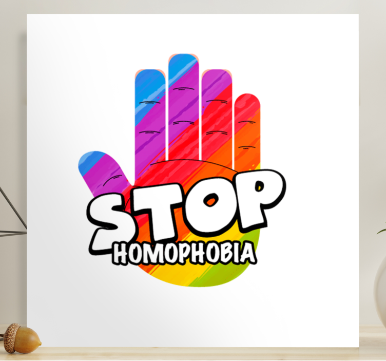 Wandbilder sprüche gegen homophobie - TenStickers