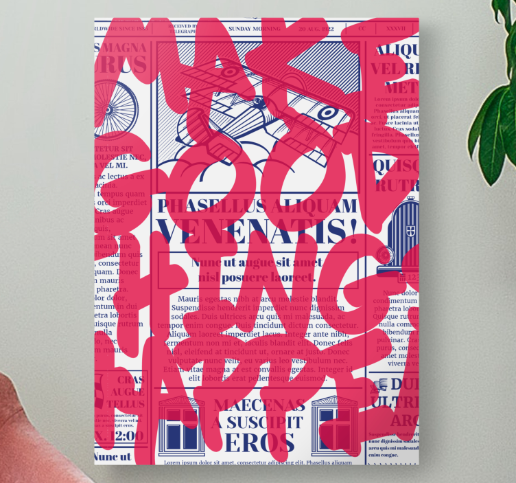 Wandbilder sprüche gute dinge schaffen - TenStickers