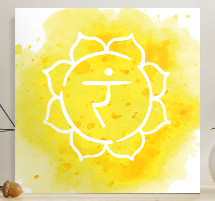 Zen bilder leinwand chakra symbol kunstwerk - TenStickers