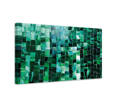 Leinwand Mosaik Mosaico cerámica rota - TenStickers