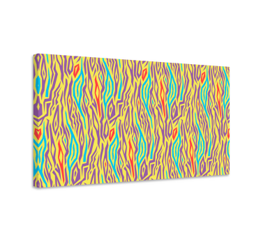 Leinwandbild Tiere Vintage farbig - TenStickers