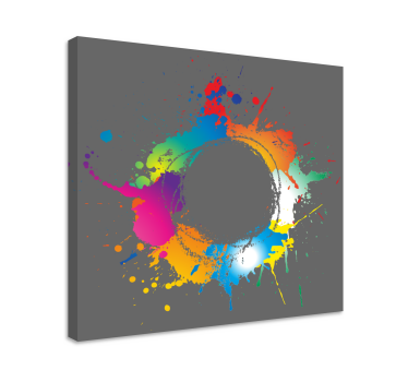 Wandbild abstrakt Abstrakter spritzer - TenStickers