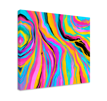 Wandbilder Kunst Abstrakte kunstfarben spritzen - TenStickers