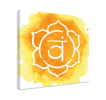 Wandbild modern Schönes sakralchakra-symbol - TenStickers