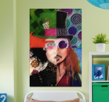 Wandbild Persönlichkeit Personajes johnny depp - TenStickers